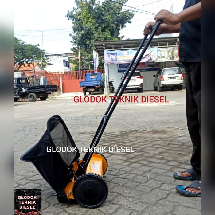 MESIN POTONG RUMPUT DORONG MANUAL 16" / HAND PUSH REEL MOWER 16 INCH