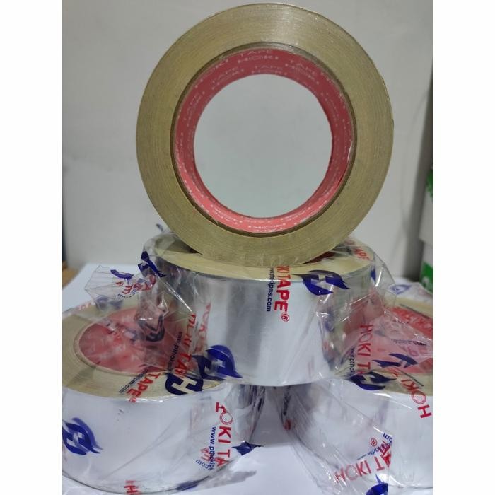 

Lakban Aluminum Tape 48mm*30m JUMBO/Lakban Aluminium Foil Tape 2inc