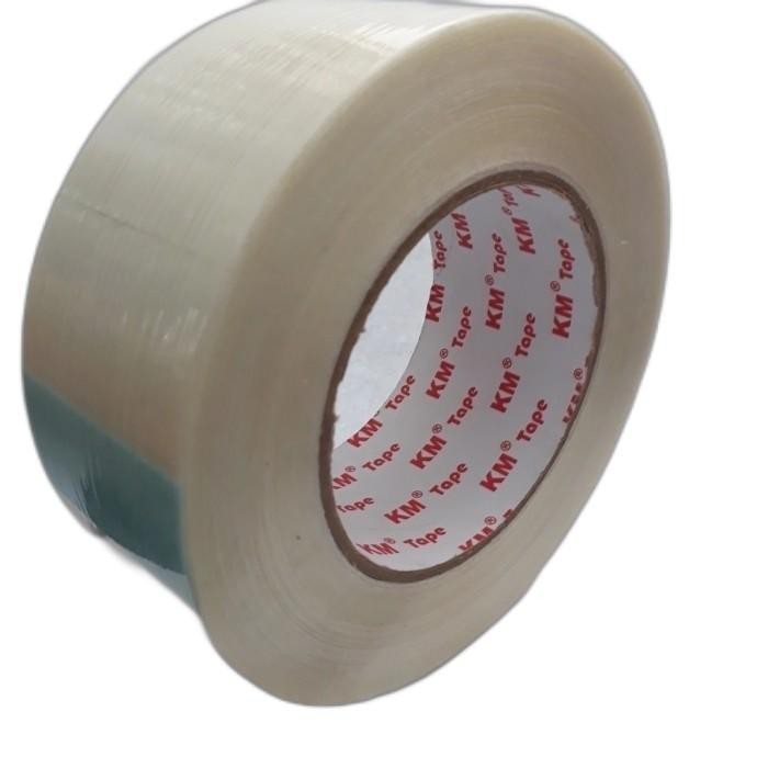 

Filament Tape/Lakban Serat Clear ,Size:24mm x 50 mtr.Tebal:140mic