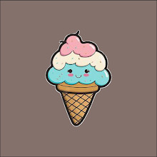 

Sticker DTF UV Custom Es Krim Isi Banyak Sesuai Deskripsi