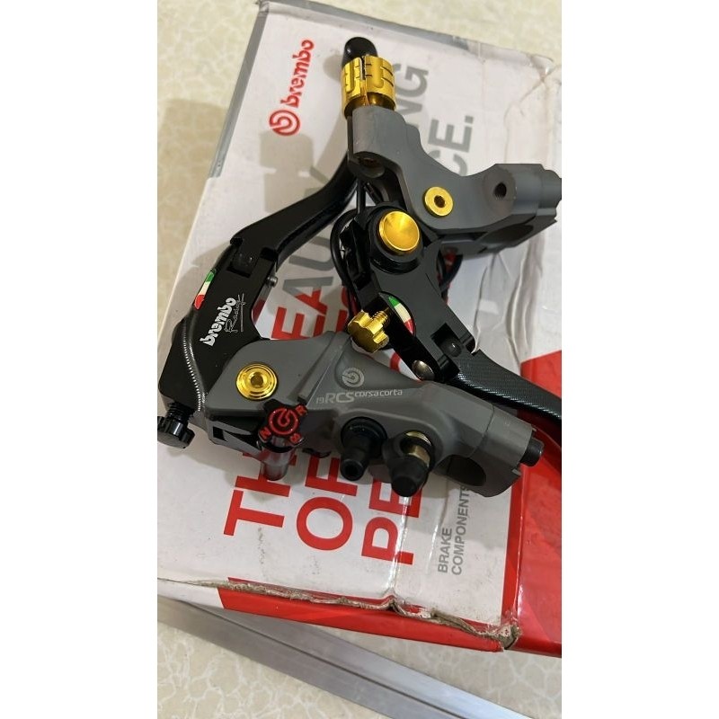Master Rem BREMBO RCS15/COSTACURTA RCS19 Full CNC Kiri Kanan Handle Lipat