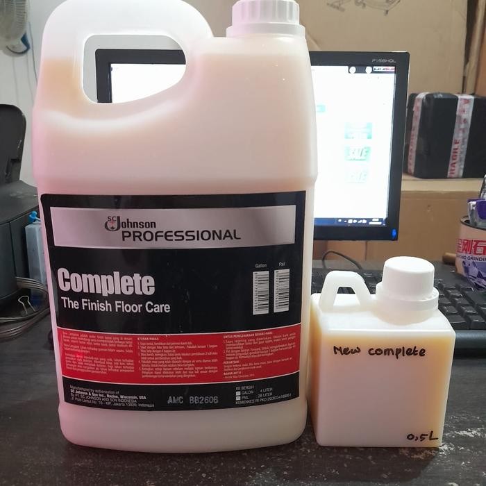 Baru Pembersih Lantai Parket Pembersih Lantai Vinyl Pengkilap Lantai Parket