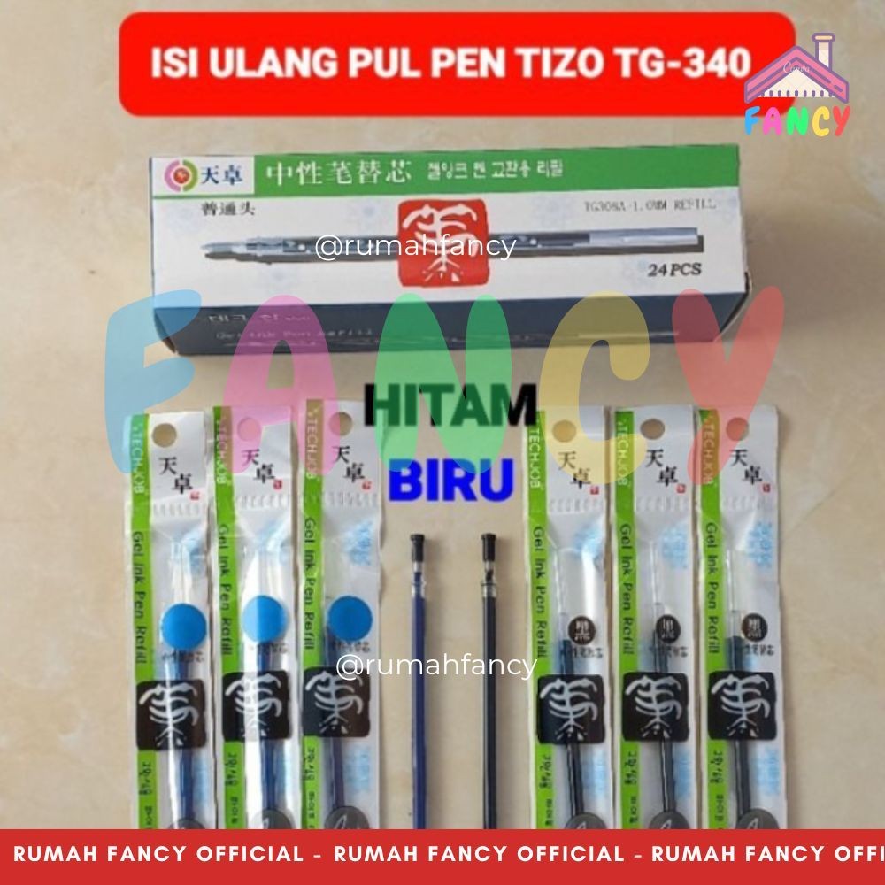 

[1LUSIN] Bolpen Gel Pen tizo TG 340 1.0mm Pulpen Tizo Tg 340 Pulpen Gel Tizo Gel Ink Pen Tizo Tg-340