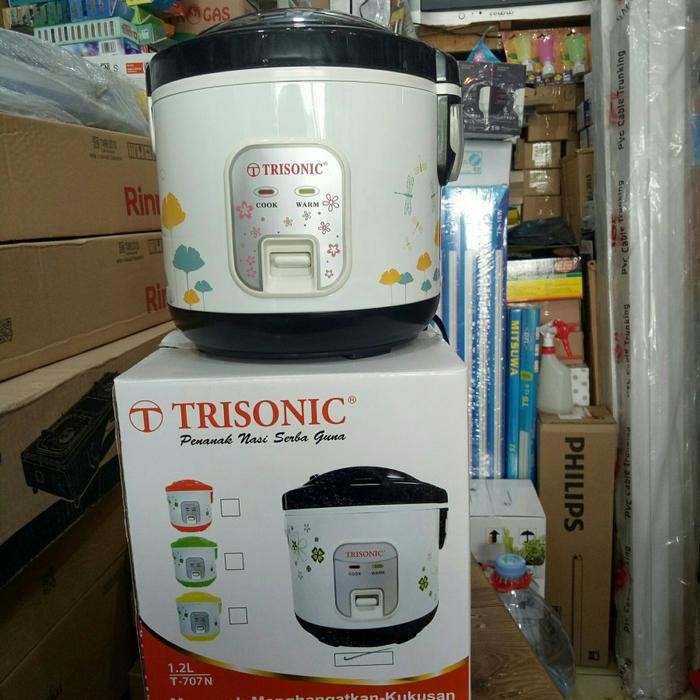 Rice Cooker Mini Magic Com Trisonic 1,2 L #Gratisongkir