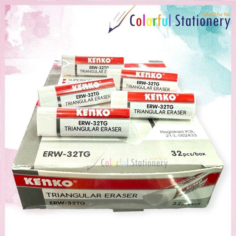 

Penghapus / Eraser Kenko Tringular ERB-32TG (Pack)