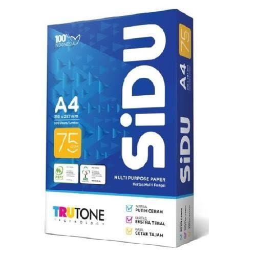 

Kertas Hvs Sidu A4 75 Gram Sinar Dunia Sidu