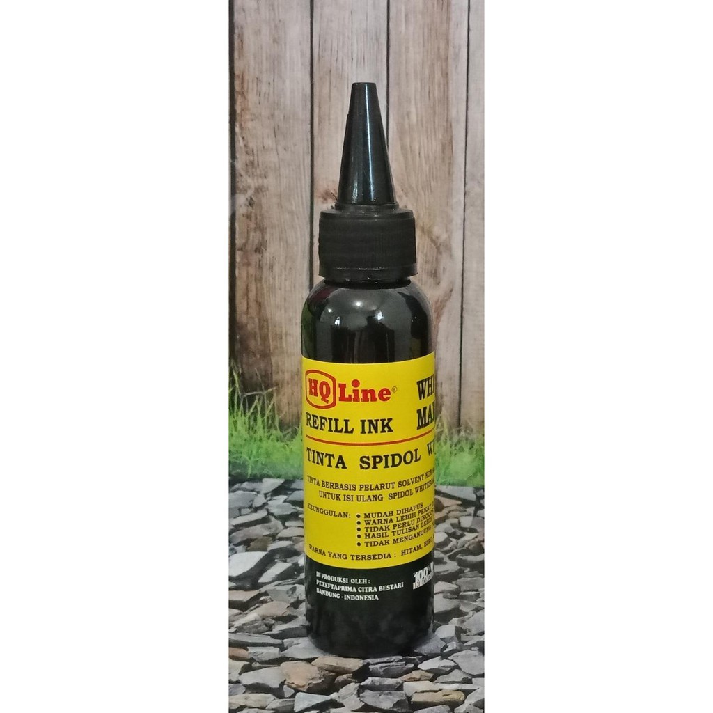 

Isi spidol white board HQ Line isi 100 ml - HITAM