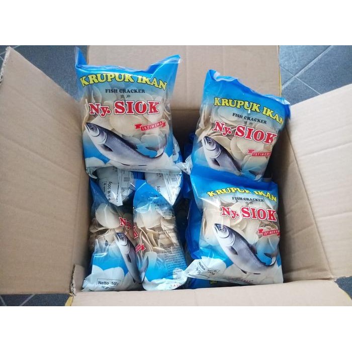 

Kerupuk Ikan / Fish Crackers Original Ny Siok - Tanlimfood Promo