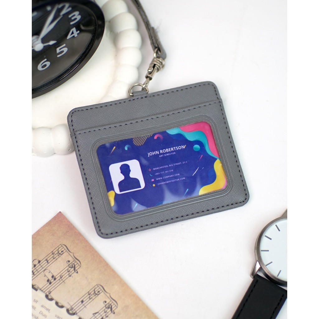 

VINGE SIGURD - Lanyard Id Card Holder aesthetic Nametag