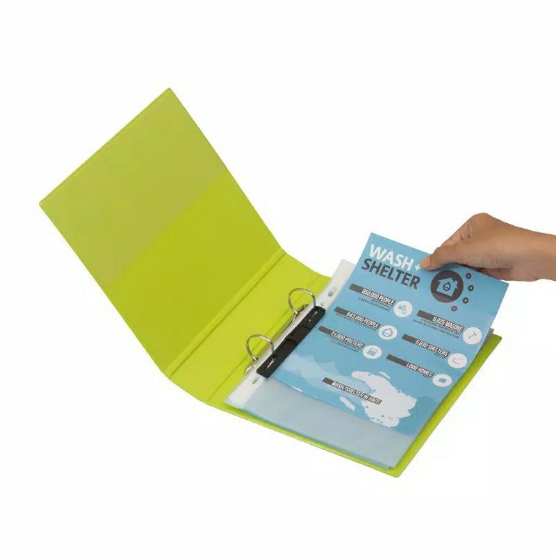 

Bantex PP Pocket File Sheet Protector Size A5 20 Lembar