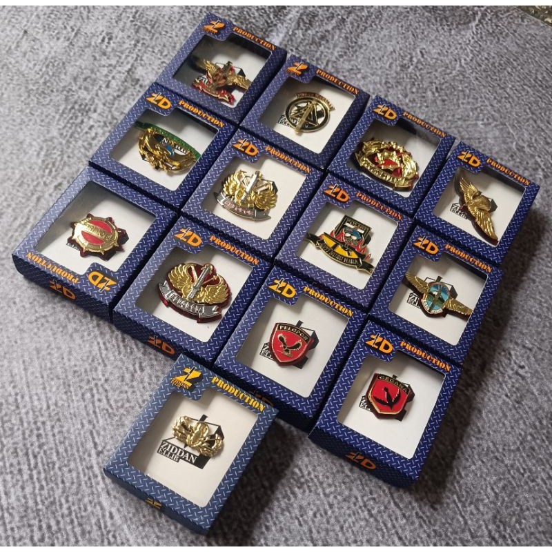 Brivet Brimob PDH/Pin Atribut PDH Brimob/Wing PDH Polri