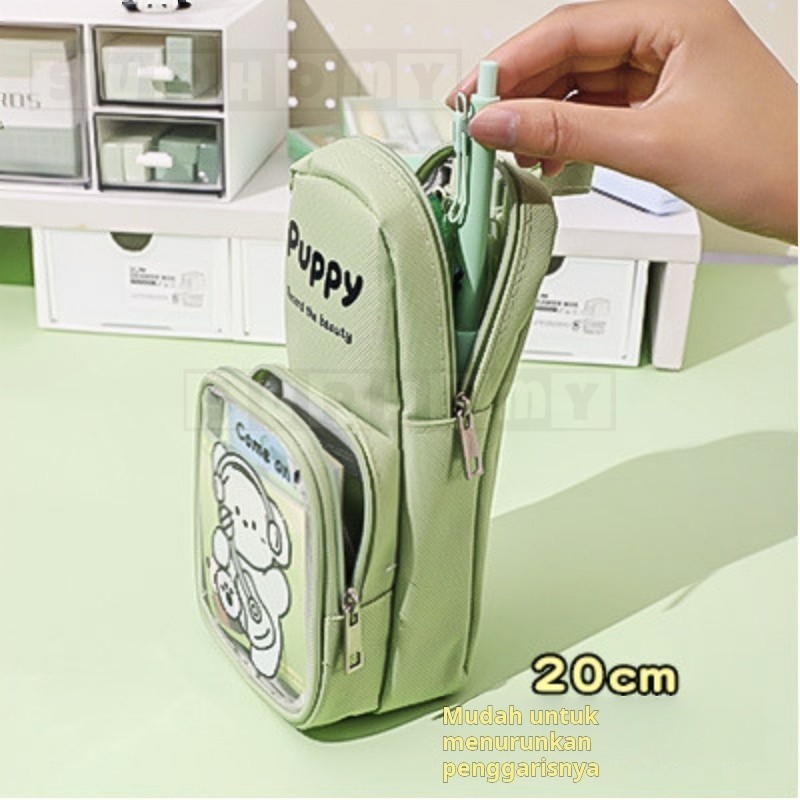 

kotak pensil aesthetic Tas PenaTempat Pencil Tas Pensil tempat alat tulis kapasitas besar