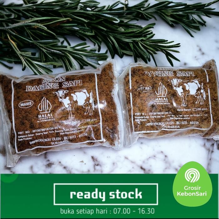 

Abon Daging Sapi Produksi Ibu Siti Surabaya Terbaru