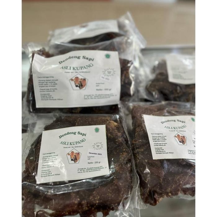 

Dendeng Sapi Ibu Soekiran 500Gr (Halal) Terlaris