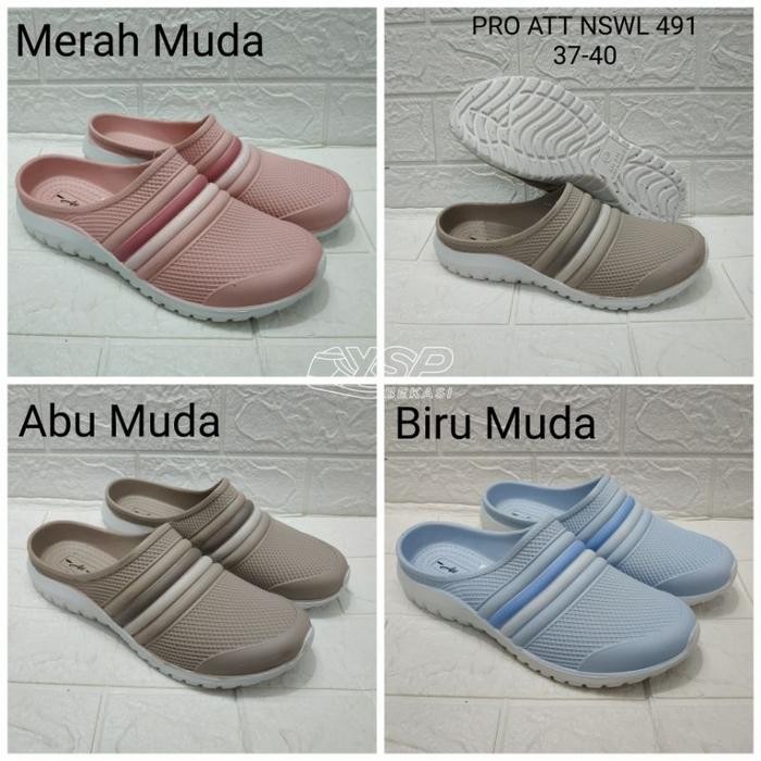 JTTOP" ORIGINAL - SANDAL SLOP WANITA - SANDAL WANITA KARET - PRO ATT NSWL