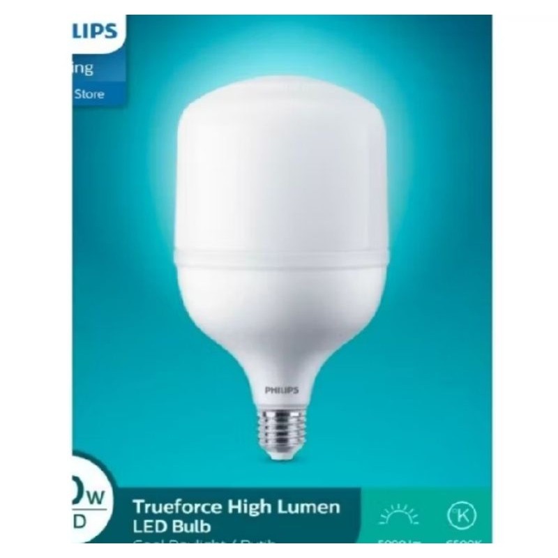 LAMPU PHILIPS 50 WATT TRUEPORCE ORIGINAL LED TERLARIS /dus polos WE