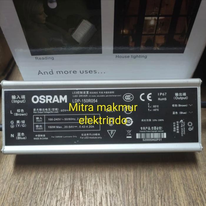 Led driver osram 150w / ballast pju 150w osram / driver pju osram 150w