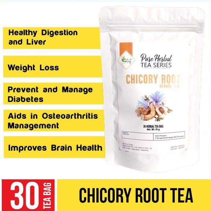 

Chicory Root Tea : Teh Akar Chicory Chichorium intybus Herbal Tea