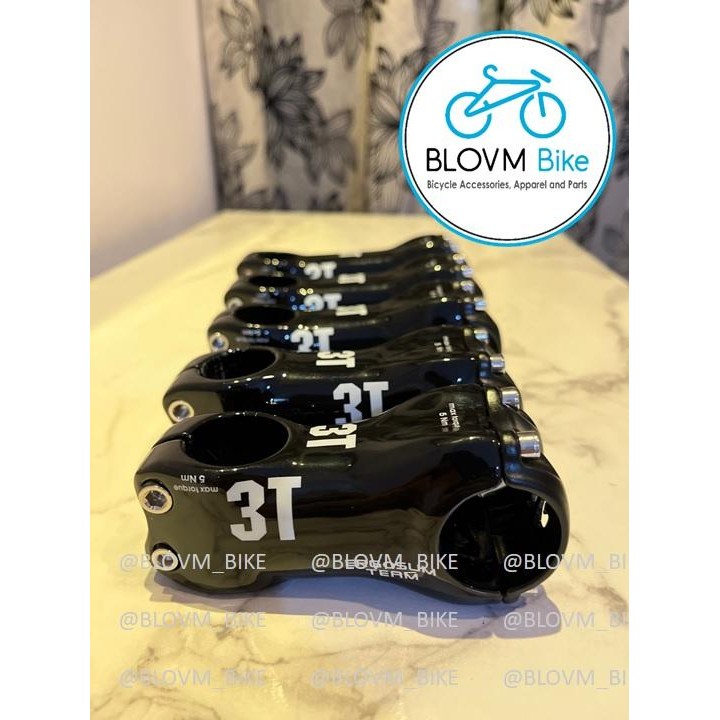 Stem Carbon 3T Ergosum Term Stem 3T Hitam Sepeda Roadbike Mtb Gratisongkir