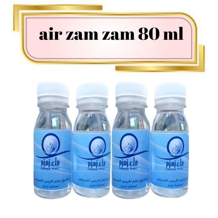 

Air Zam-Zam 80ml (10 PCS) Kemasan Botol Ori 100% dengan Kandungan Air Murni Water