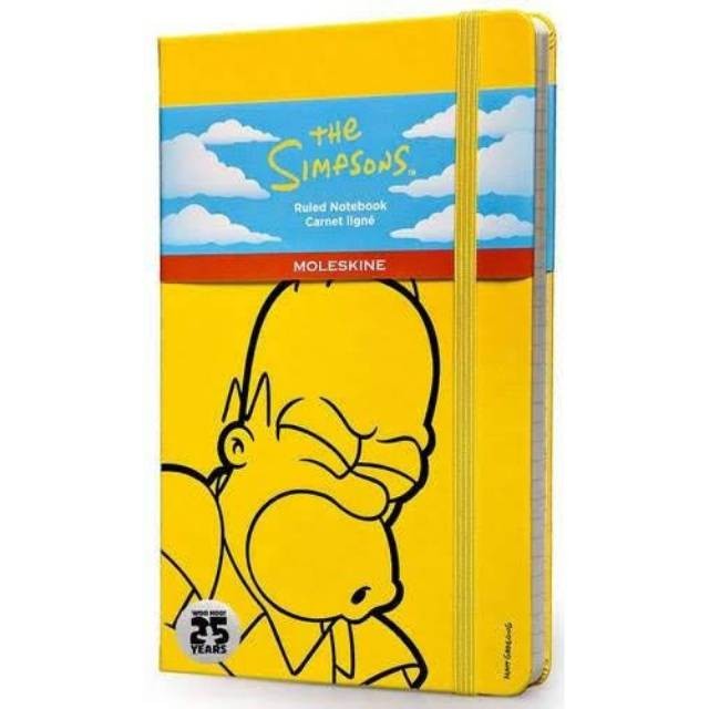

Moleskine The Simpsons Ruled Notebook Limited Edition - Homer Large 774