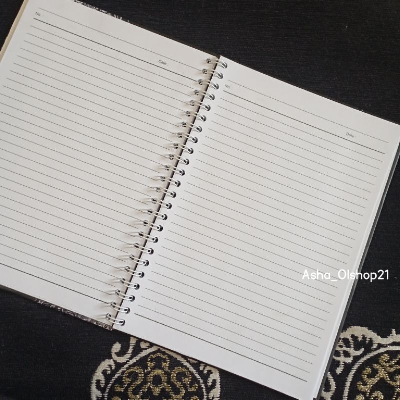 

Notebook Terompah A5 Hard Cover Spiral Kawat