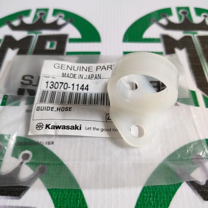 PREMIUM klem kleman clamp kabel tali selang rem belakang klx 140 original