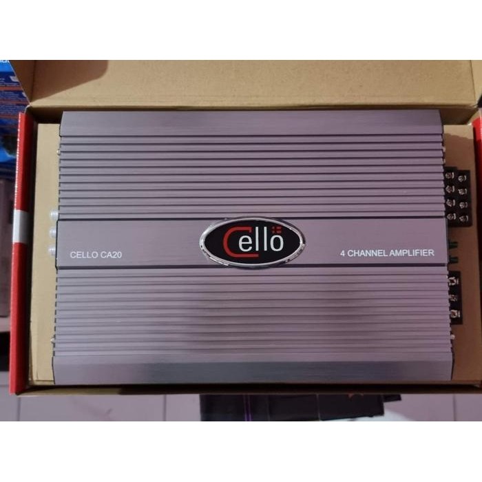 Power 4 Channel Cello Ca 20 Promo