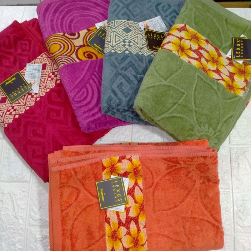 Handuk Lexus Luxury Toyoterry 70x140 Anti Jamur