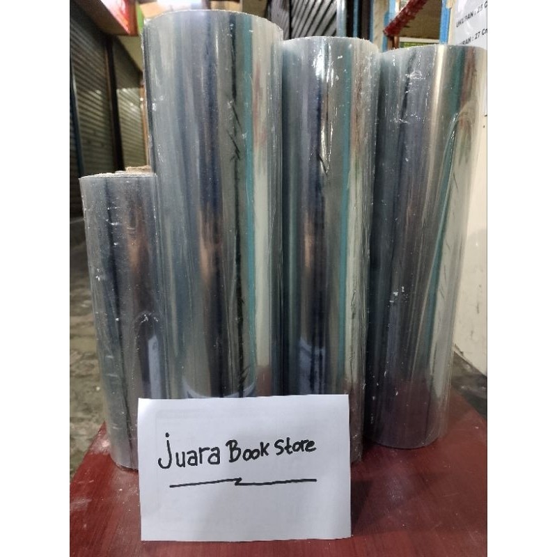 

Sampul Buku Plastik Mika Bening Roll Besar Ukuran 25cm, 27cm, 30cm, 34cm, 40cm { Kwalitas No.1 }