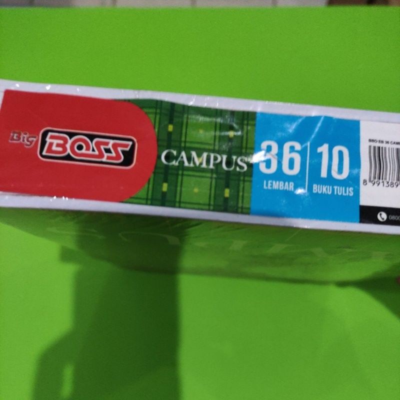 

Promo...!!! Buku Big Boss Campus B5 Isi 36 Per Pak Isi 10