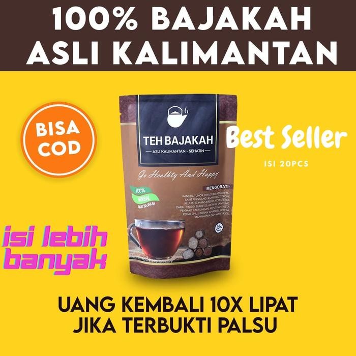 

[SIAP MINUM] Teh Akar Kayu Bajakah Asli Kalimantan Sehatin Herbal