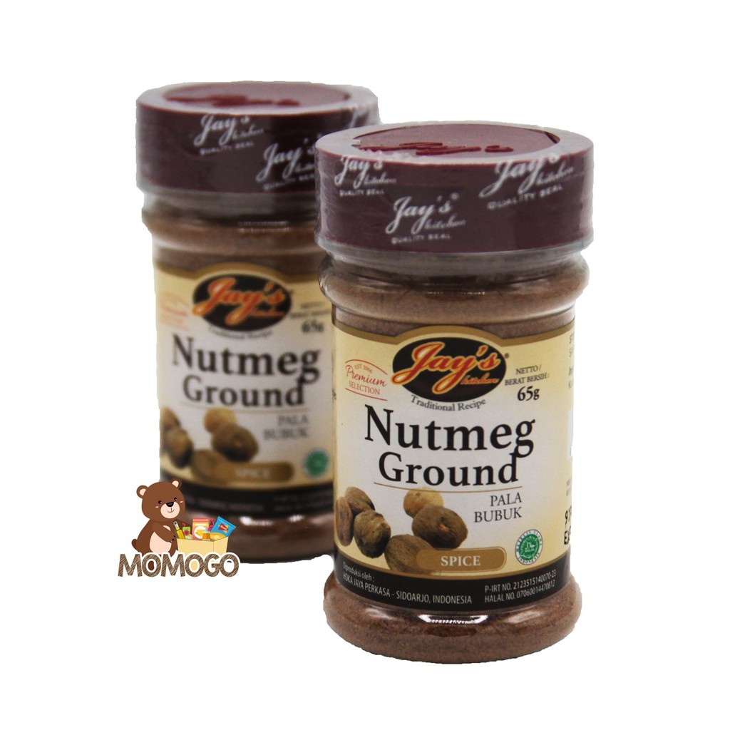 

Jay's Nutmeg Ground Bubuk Pala