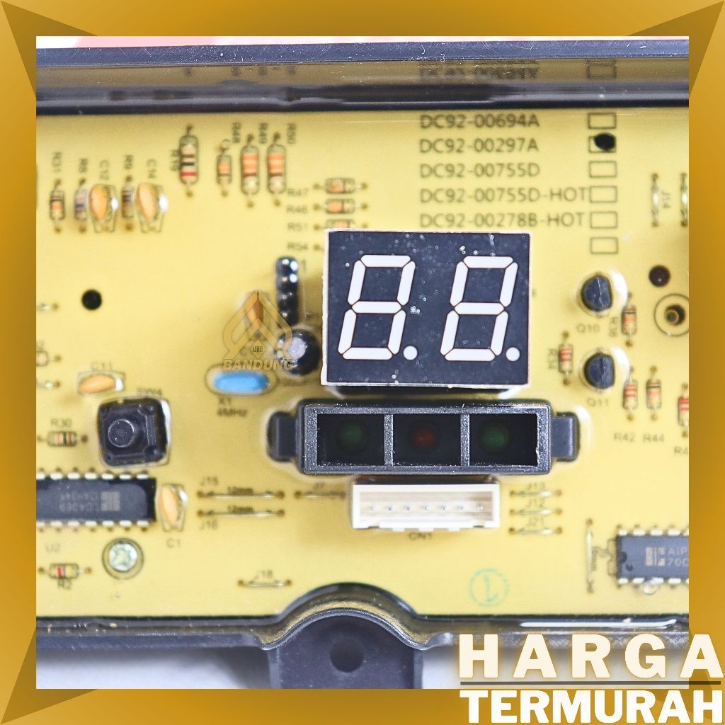 MODUL PCB MESIN CUCI SAMSUNG WA90F4 WA80V4 WA70V4 WA 90F4 WA 80V4 WA 70V4 WA 90 F4 WA 70 V4 - ASWIN