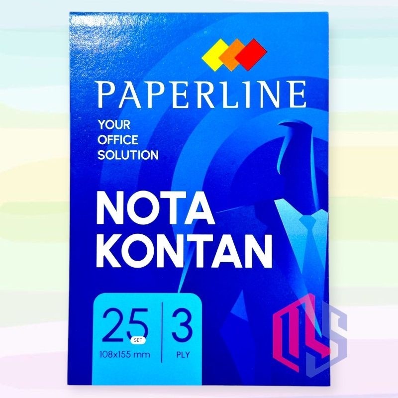 

Nota Kontan Kecil 3 Ply/Rangkap 3 Paperline (Pak 10 Pcs) WE!!