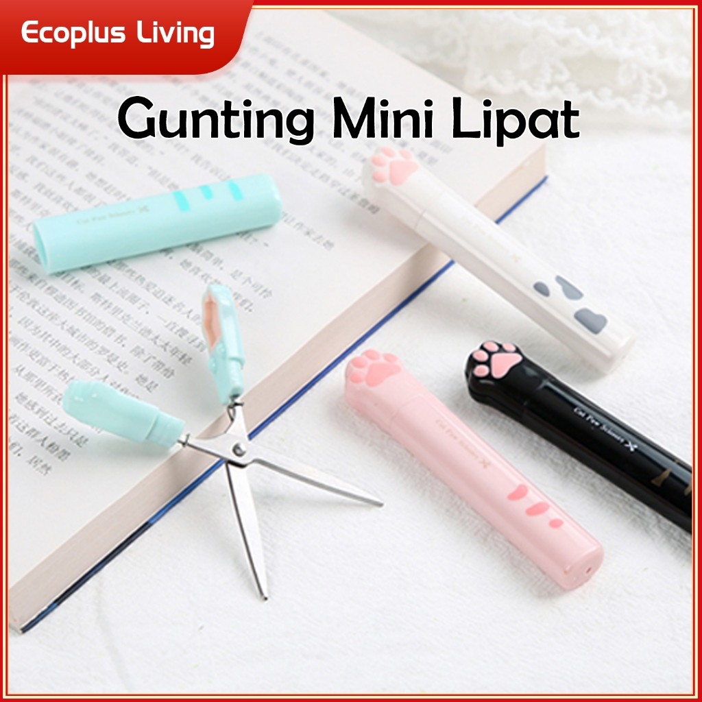 

Scissor Foldable Kitten Gunting Mini Lipat Model Cakar Kucing Cute WE!!