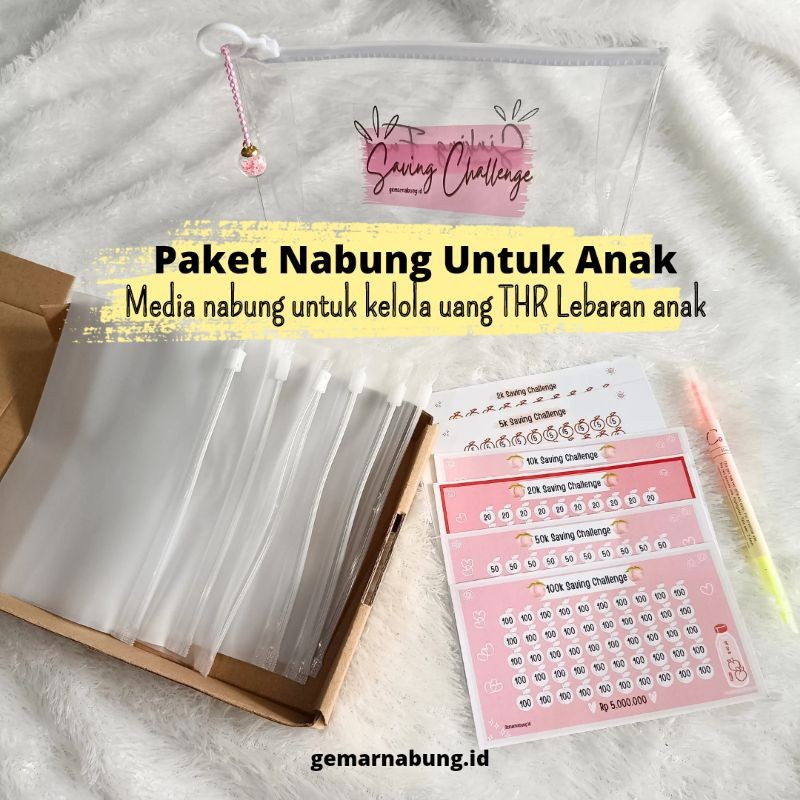

Paket Nabung Hemat Anak Dengan Pouch Dan Ziplock WE!!