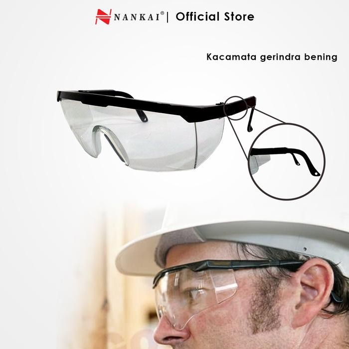 

Terlaris Kacamata Safety Gerinda / Las Bening Nankai