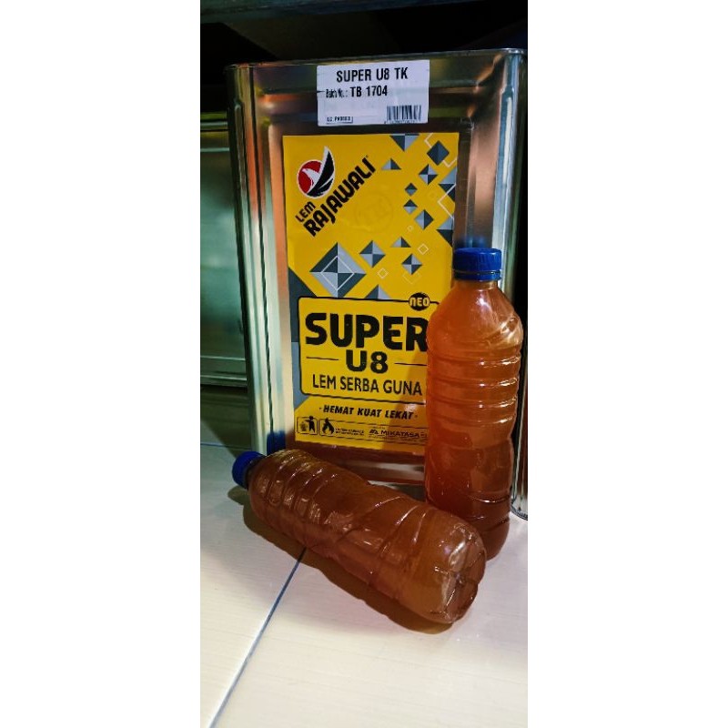 

Lem eceran kemasan botol 600ml / Lem super/ lem rajawali WE!!!