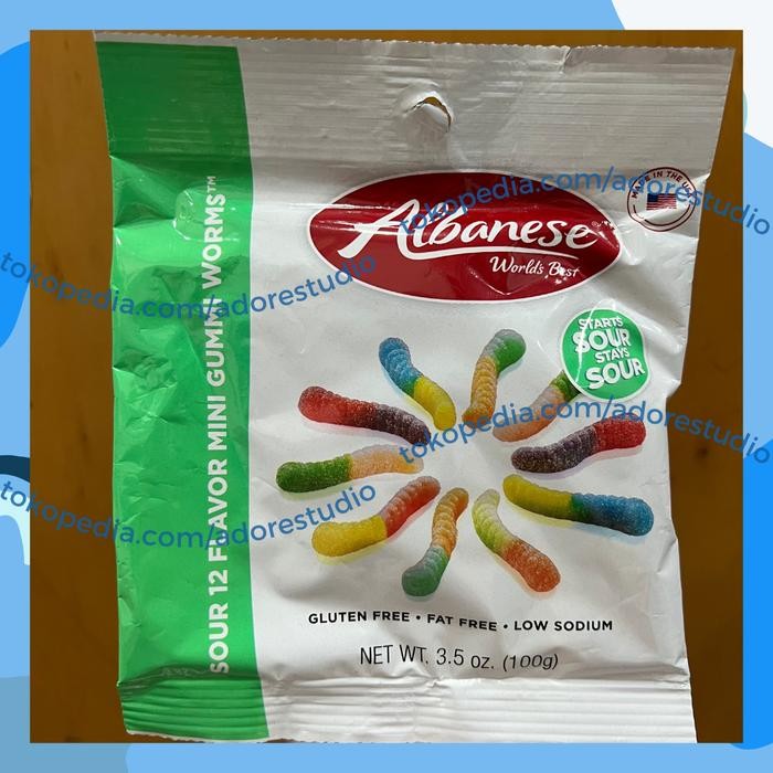

ALBANESE WORLD'S BEST GUMMI BEARS GUMMY BEARS 100% ORIGINAL USA