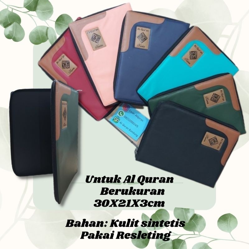 

Cover A4 Al Quran for Man / Woman Cover Alquran Besar A4 Resleting Sampul Al Quran Besar Sleting
