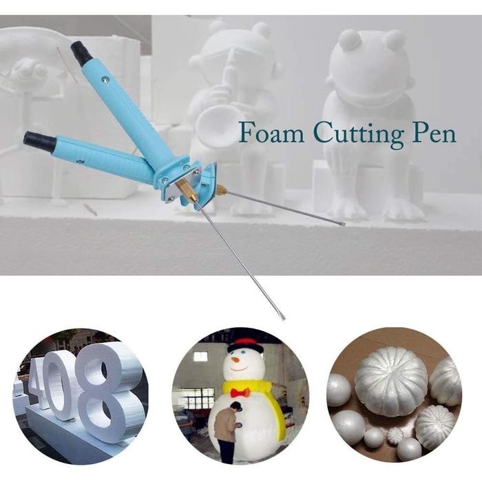 

No Na - Taffware Alat Pemotong Gabus Busa Styrofoam Polystyrene Cork Cutting Machine + Adaptor