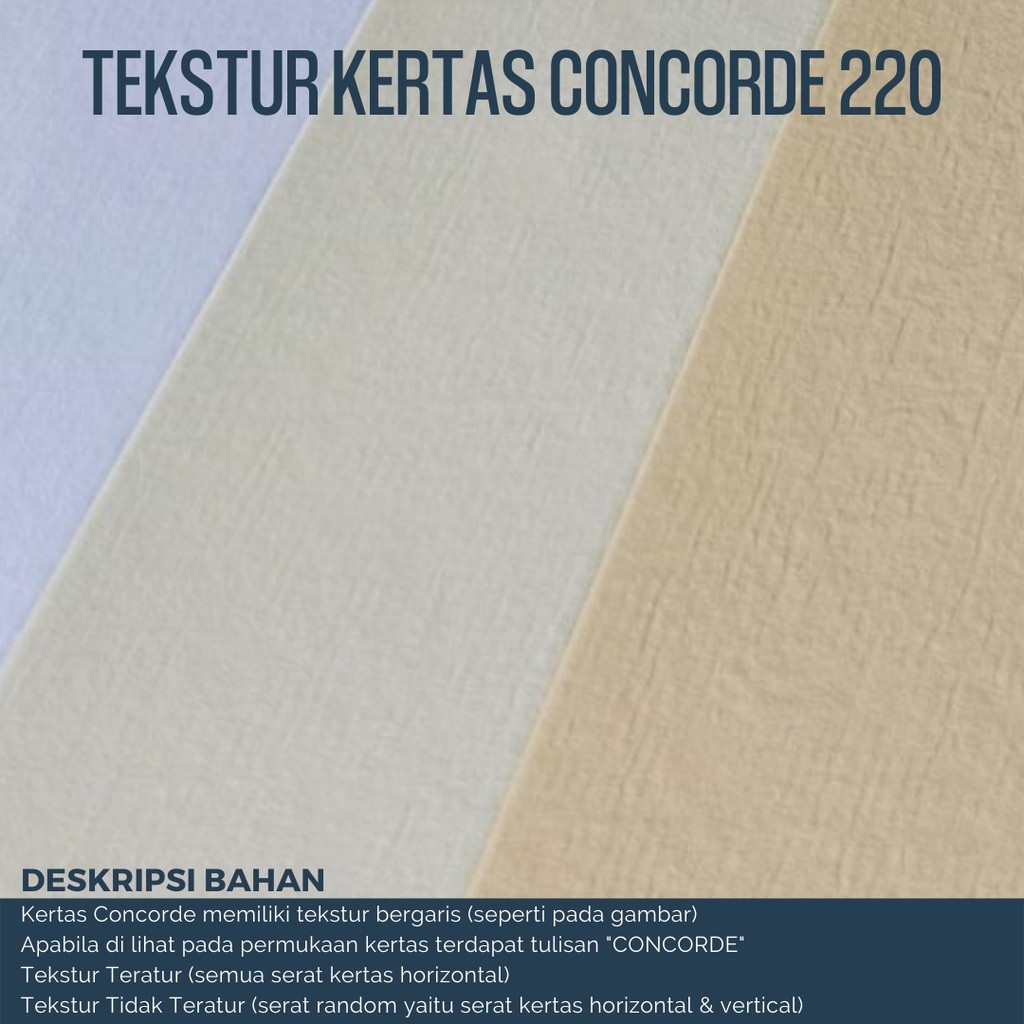 

Kertas Concorde 220 Gram A4 Isi 30 Lembar / Kertas Sertifikat Piagam A4