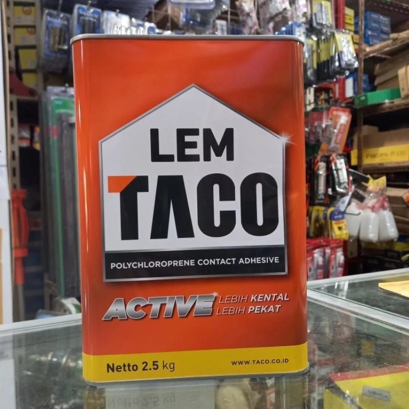 

Lem kuning aibon 2.5kg TACO Lem Serbaguna WE!!!