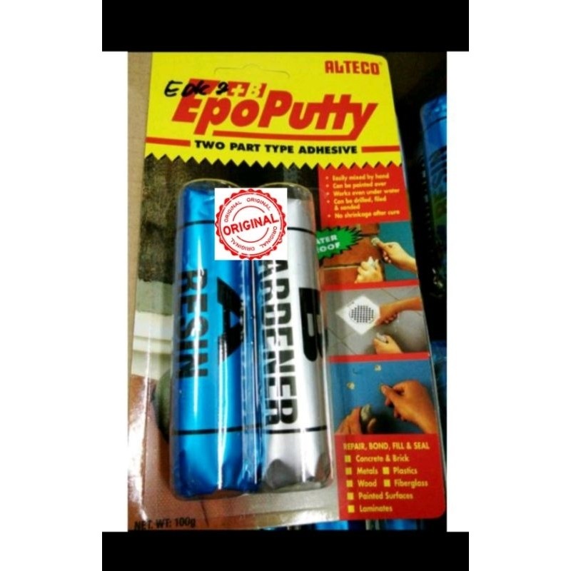 

Lem epo putty alteco 100gram / lem porting WE!!!
