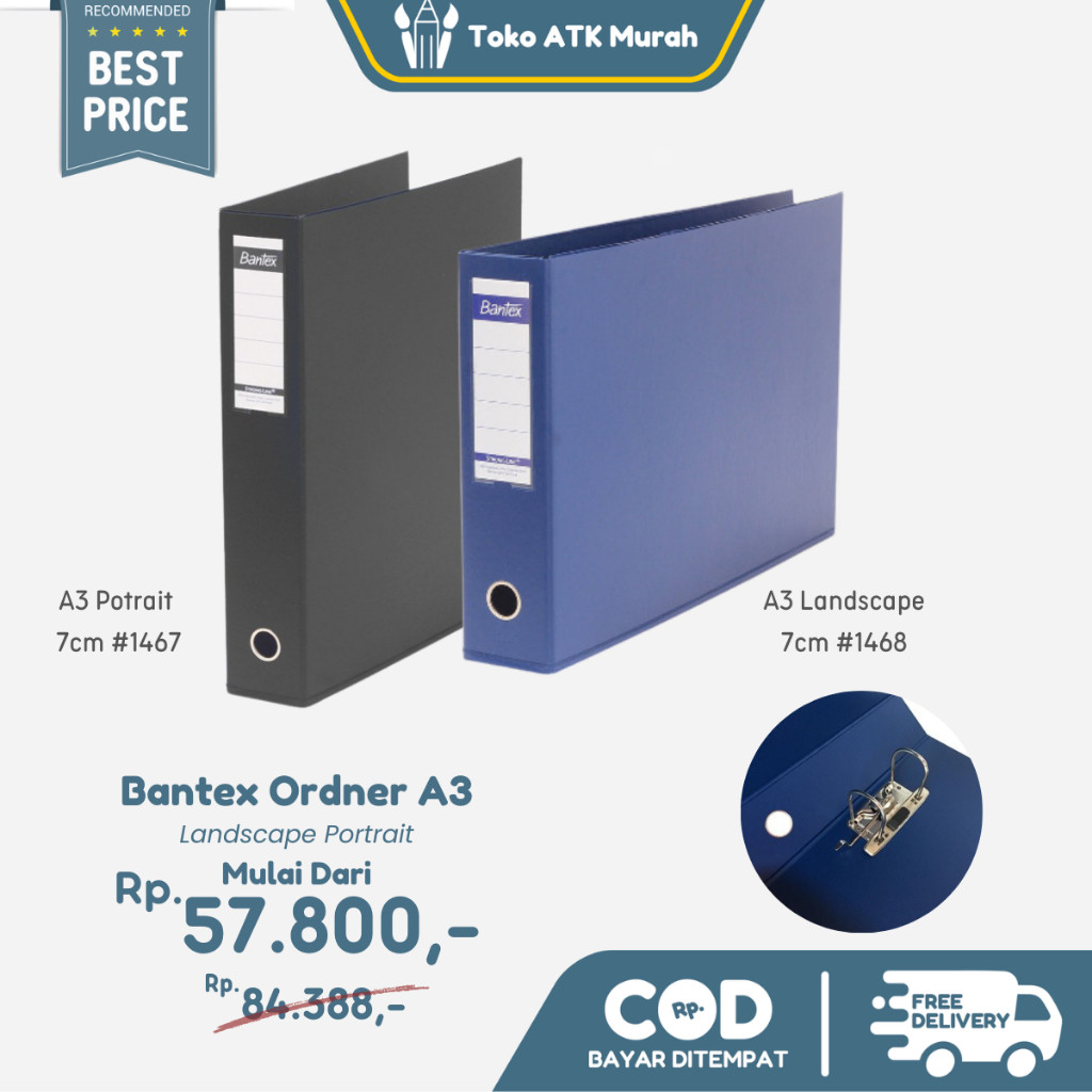 

Odner Bantex A3 Landscape 1468 / A3 Potrait 1467 WE!!