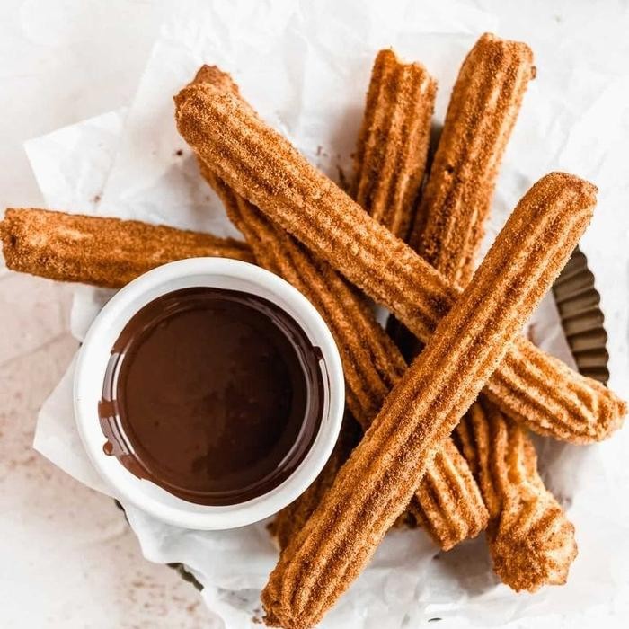 

SALE !!! 1 KG (2X500 GRAM) TEPUNG PREMIX CHURROS TEPUNG INSTANT SPANISH DONUT READYY