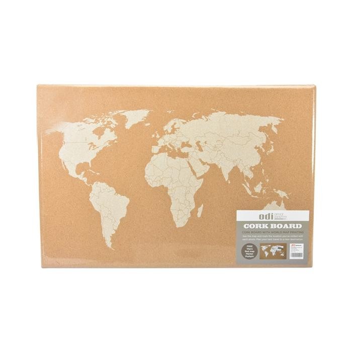 

Terlaris Azko Cork Board Peta Dunia Pin Board Papan Display Soft Board Alat Presentasi Perlengkapan
