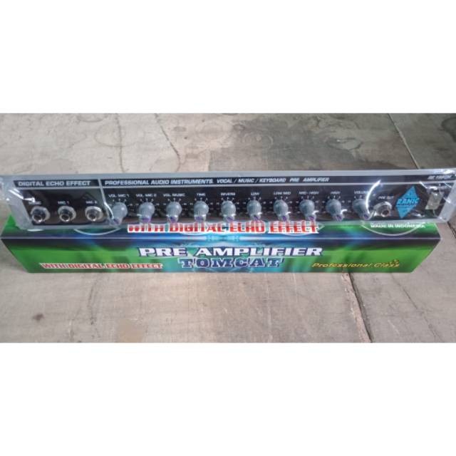 Kit Pre Amplifier Tone Control Tomcat Profesional Audio