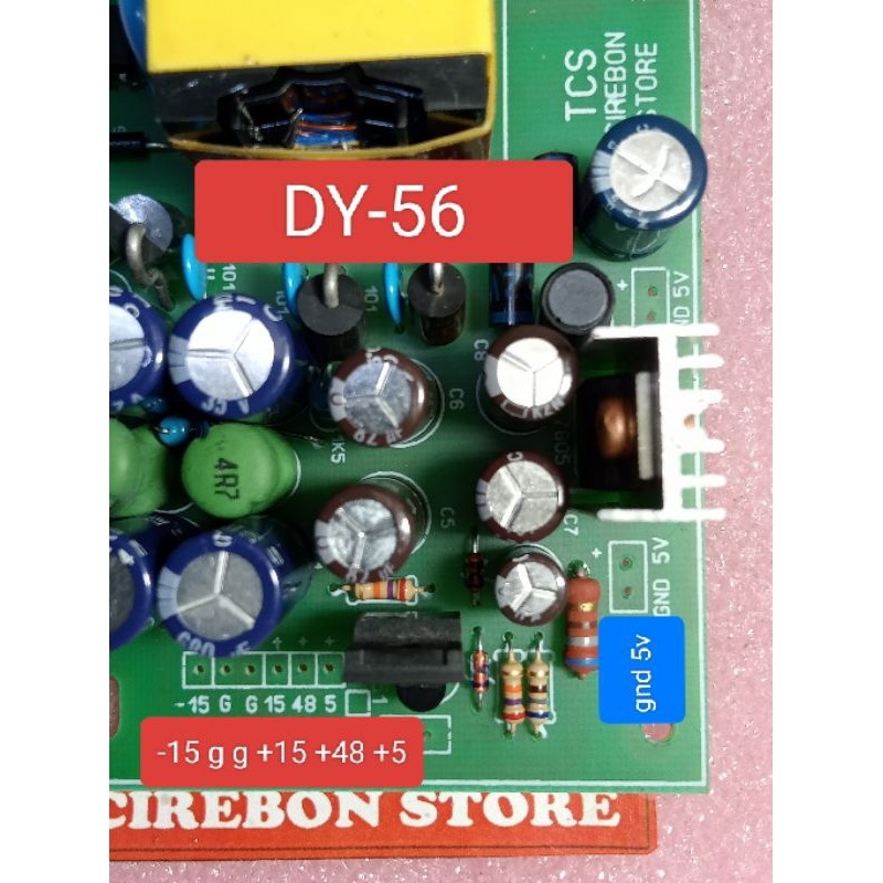 PSU mixer universal 16CH dan DY-56 PCB fiber
